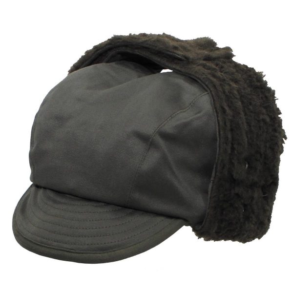 New Unissued Genuine French Army Surplus Winter OD Cap Ear Covers