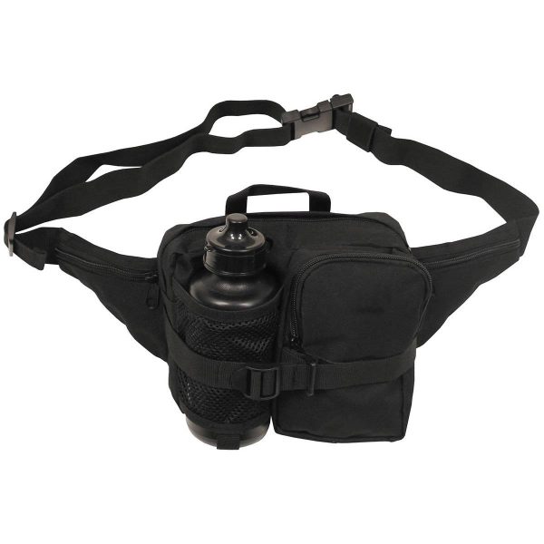 Army Style Waist Bag Pack Bumbag With 500ml Bottle