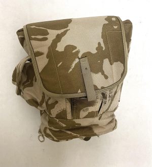 British army surplus DESERT DPM camouflage respirator case field pack