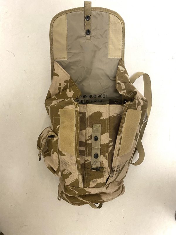 British army surplus DESERT DPM camouflage respirator case field pack - Image 2