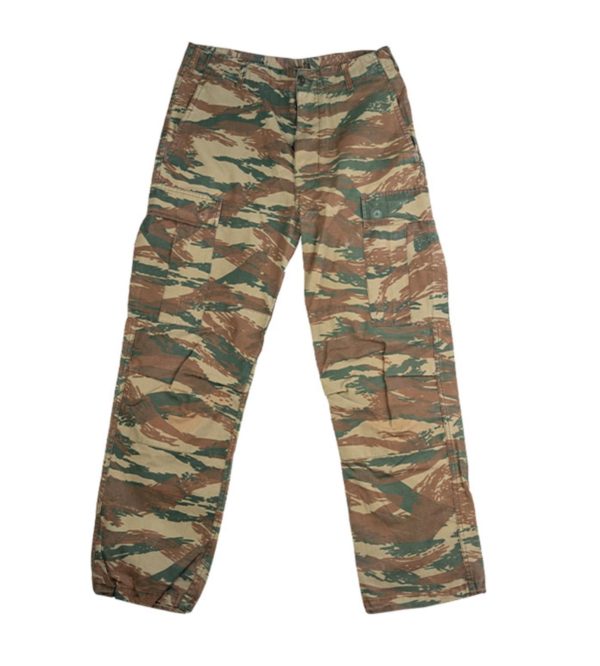 Genuine Greek Army Surplus Lizard Camouflage Trouers