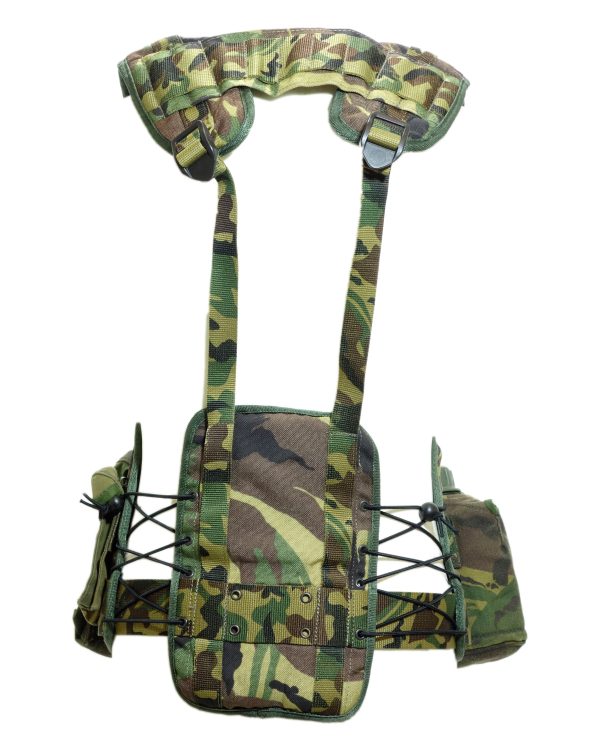 Dutch army surplus Wooldand DPM camo webbing yoke set - Image 5