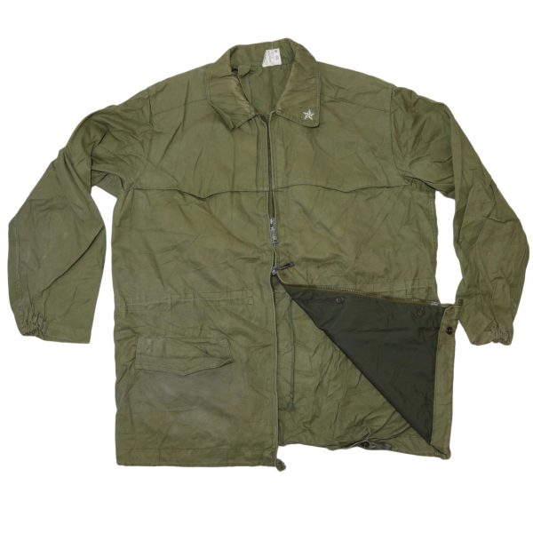 Genuine Italian Army Surplus Vintage Field Jacket Lined - Image 2