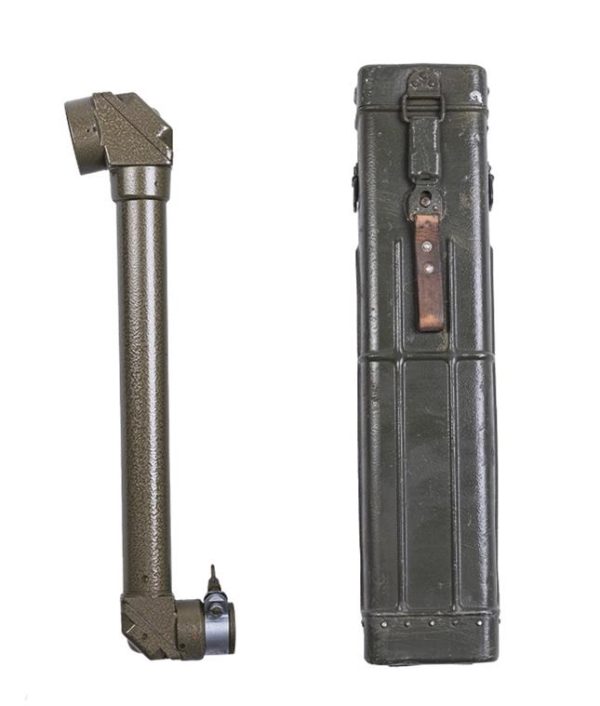 Genuine Vintage Hungarian Army Surplus Olive Periscope in Case