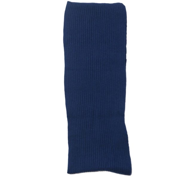 Genuine Dutch Army Surplus Blue Wool Scarf - Image 2