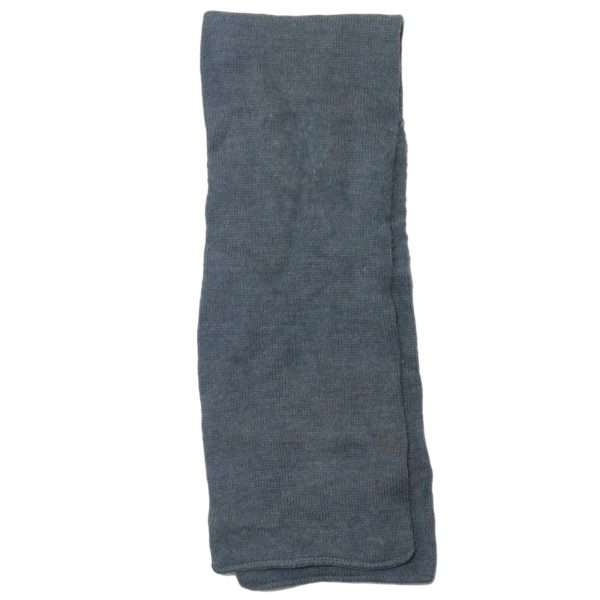 Genuine Dutch Army Surplus Wool Scarf Grey / Blue - Image 2