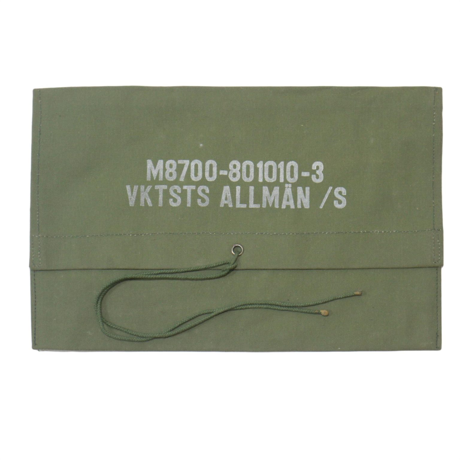 Genuine Swedish Army Surplus Canvas Tool Carry Bag / Roll Olive Surplus & Lost