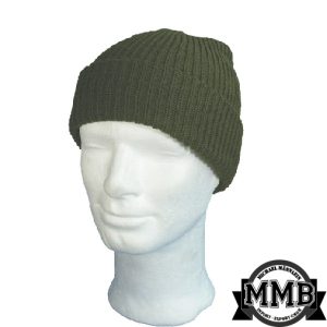Mannlein US Army Style Watch Cap Colours OLIVE NAVY BLACK