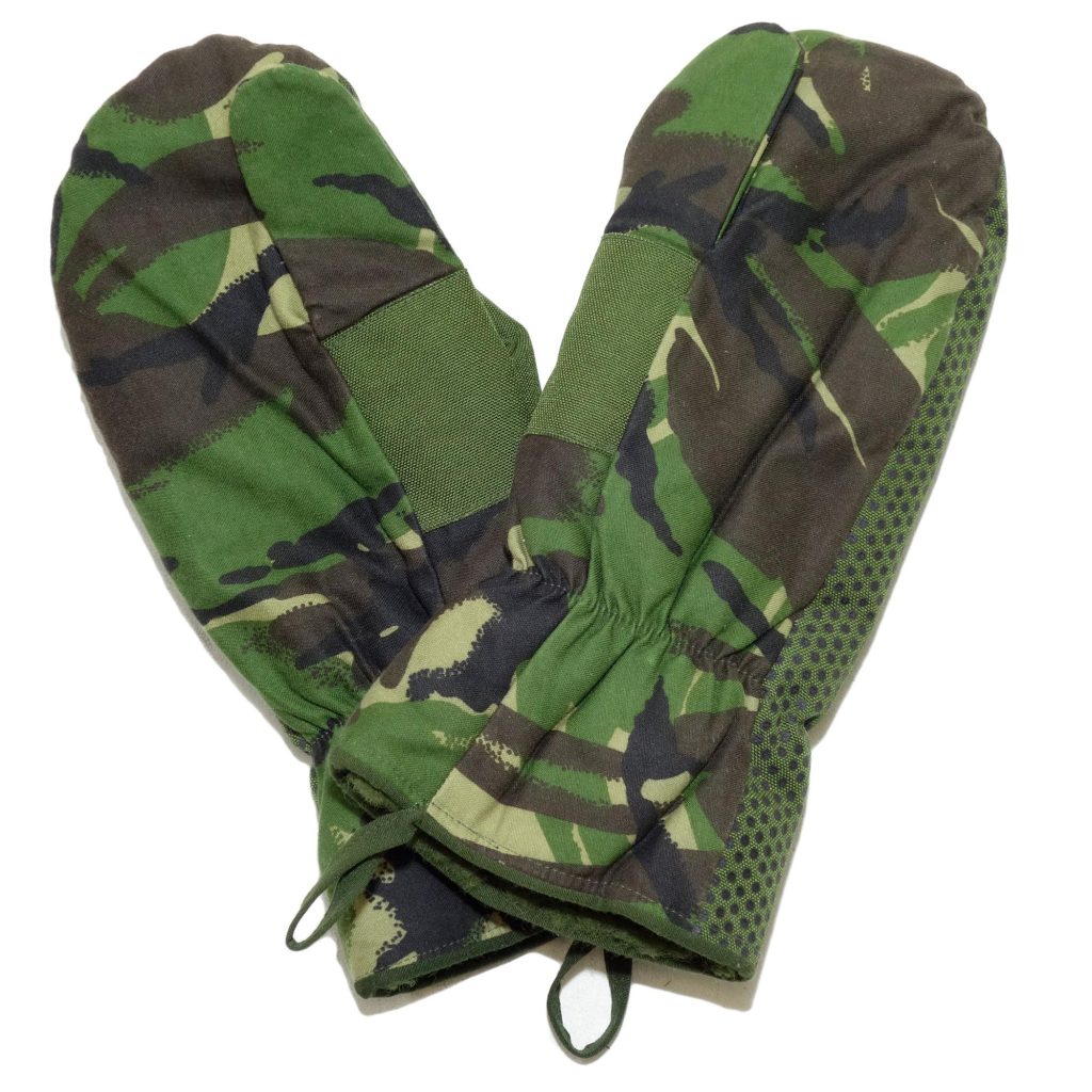 British Army Surplus ECW Arctic Inner Mittens DPM Camouflage Surplus