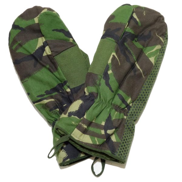 British Army Surplus ECW Arctic Inner Mittens DPM Camouflage