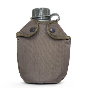 Genuine Norweigen Army Surplus 1 Litre Water Bottle Cup and Cover