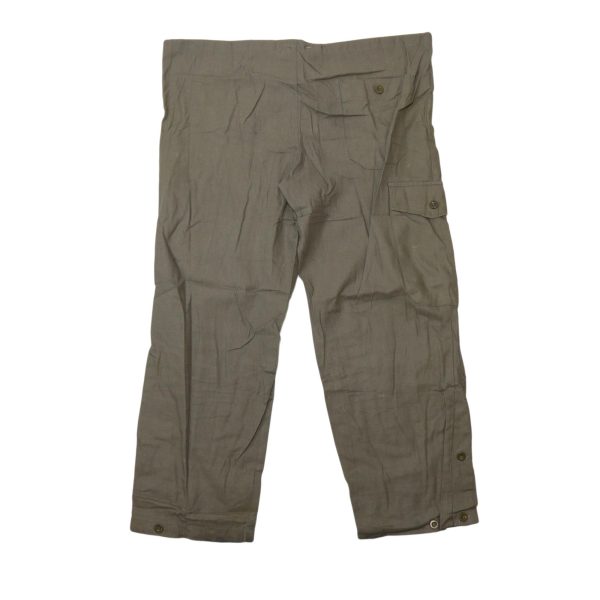 Genuine Czech Army Surplus Vintage Style Cotton Lightweight Trousers - Image 2