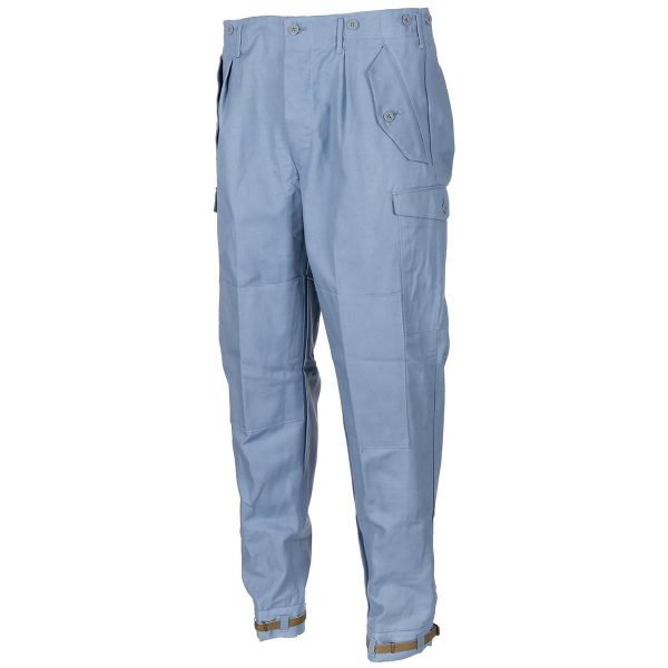 Swedish Army Surplus Civil Defence Blue Uniform Trousers