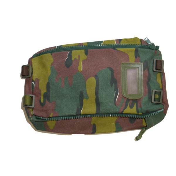 Genuine Belgian Army Surplus Pair of Side Pouches Jigsaw Camouflage - Image 2