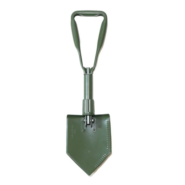 Genuine NATO British Army Surplus Folding Green Spade BRAND NEW in Carry Case