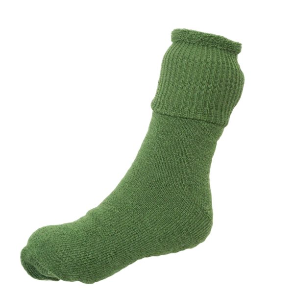 Green Winter Wool mix socks Genuine Dutch Army Surplus