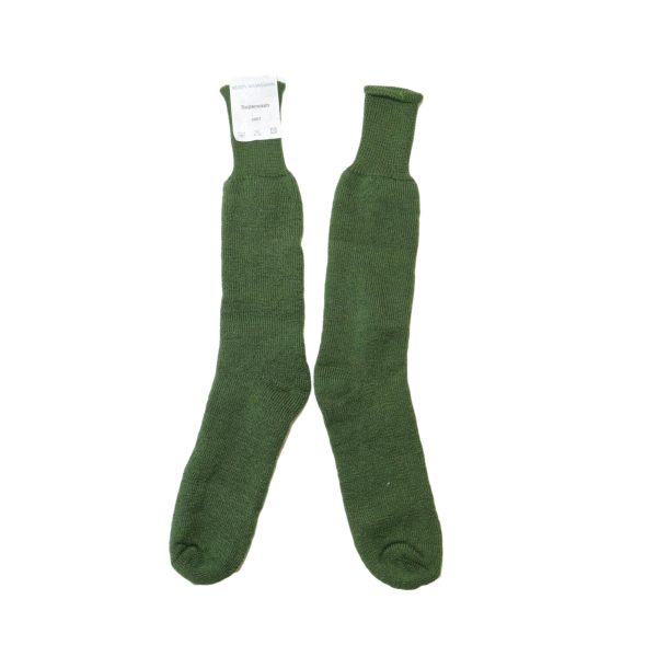 Green Winter Wool mix socks Genuine Dutch Army Surplus - Image 2