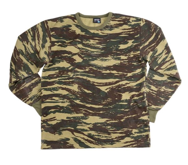 Genuine Greek Army Surplus Long Sleeve Elasticated T-Shirt