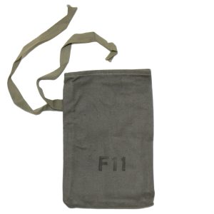 5 x Genuine Swedish Army Surplus Olive Green Mini Vintage Canvas Tool Pouch