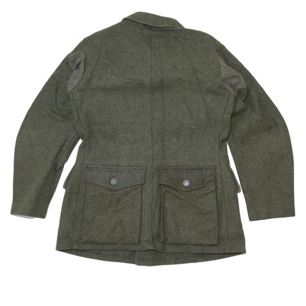 Vintage Swedish army surplus ww2 era M39 wool tunic jacket - Image 3