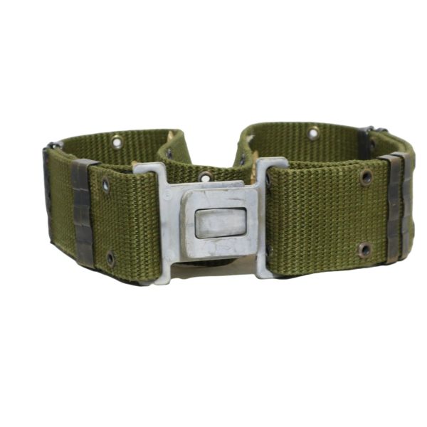 ORIGINAL US American army surplus lc-2 pistol webbing belt (BUCKLE) - Image 2