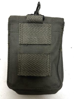Vintage French army surplus canvas webbing / utility pouch