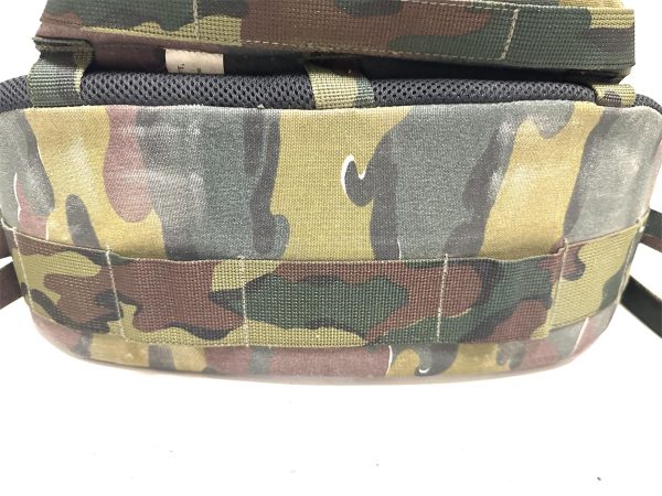 Belgian army surplus jigsaw cam padded bergen hip belt - Image 3