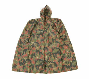 Genuine Swiss army surplus alpenflage camouflage poncho