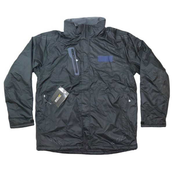 Brand New Regatta Trekmax II Black Thermal Insulated Coat