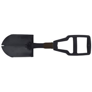 NEW Repro US Army Style Folding Spade Black Serated Edge