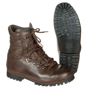 Genuine British Army Surplus Alt-Berg Boots New Soles