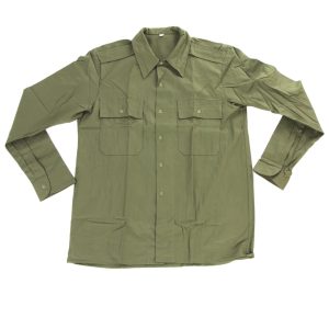 Hungarian Army Surplus Brand New Cotton Shirt Olive