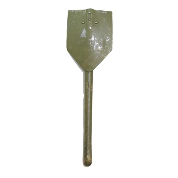 Genuine Danish Army Surplus Folding Spade with Canvas Cover - Image 3