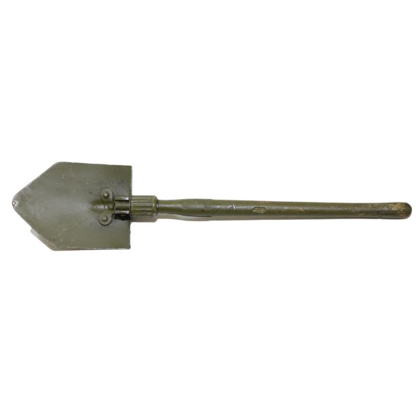 Genuine Danish Army Surplus Folding Spade with Canvas Cover - Image 4