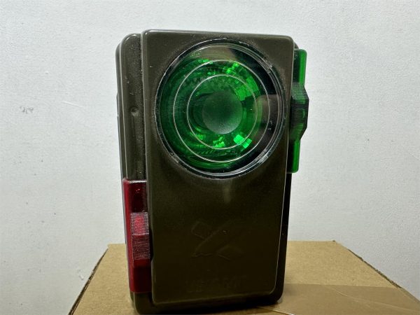 Norwegian army surplus torch signal lamp 4 colour NEW - Image 2
