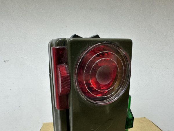 Norwegian army surplus torch signal lamp 4 colour NEW - Image 3