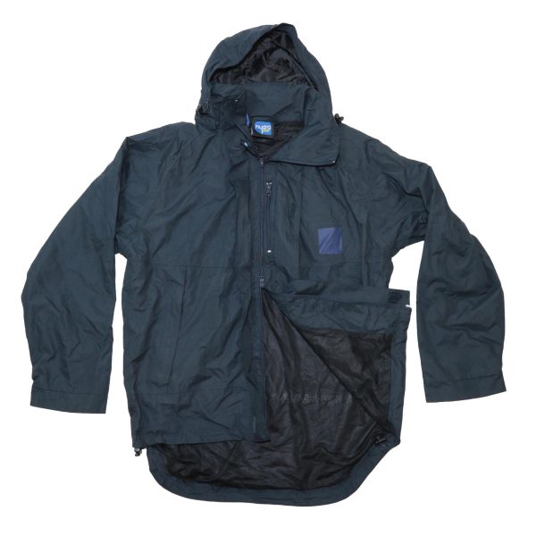 Hydra-por Waterproof Rain Jacket Navy Blue BRAND NEW Foul Weather
