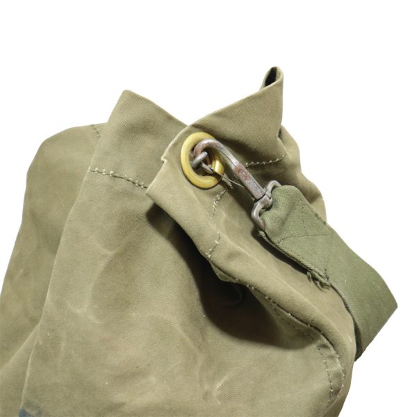 British army surplus duffle bag, olive green, seasack - Image 3