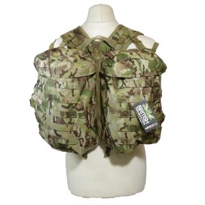 Kombat UK British Army Style Day Sack Side Pouches Yoke MTP