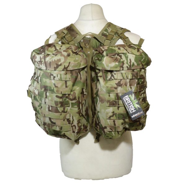 Kombat UK British Army Style Day Sack Side Pouches Yoke MTP