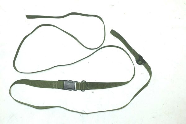 BRITISH ARMY SURPLUS ISSUE RIFLE SMALL ARMS ADJUSTABLE SLING NEXUS BUCKLES