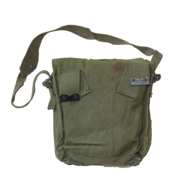Genuine Nato Dutch Army Surplus Canvas Shoulder Bag Haversack - Image 3