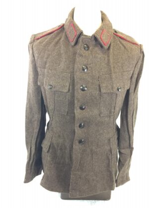 Vintage Bulgarian East European army surplus wool jacket