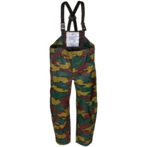 Genuine Belgian Army Surplus Jigsaw Camouflage Waterproof Dungarees