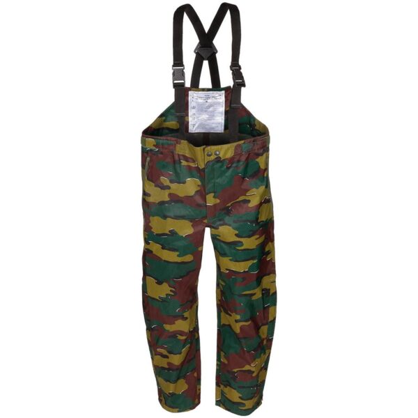 Genuine Belgian Army Surplus Jigsaw Camouflage Waterproof Dungarees