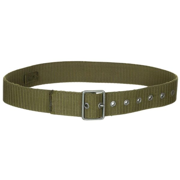 Genuine Czech Army Surplus Bargain Adjustable Webbing Belt 5cm