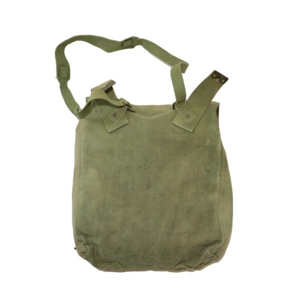 Genuine British Army M37 Haversack Shoulder Canvas Bag with Strap - Image 2