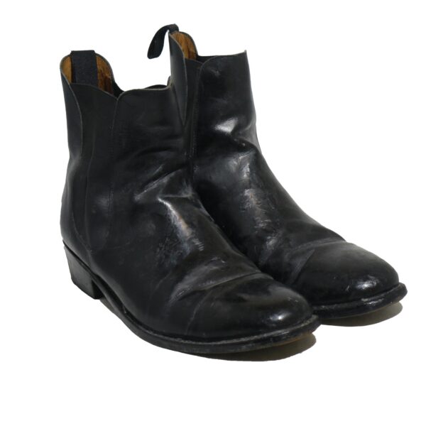 Genuine British Army Chelsea Parade Boots Officers Issue Spurs - Image 2