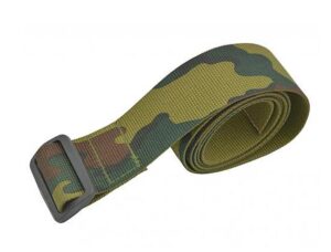 Genuine Belgian Army Surplus Jigsaw Camouflage Webbing Belt 44"