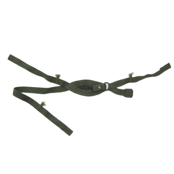 British army  / military surplus paratroopers combat helmet chin strap - Image 2